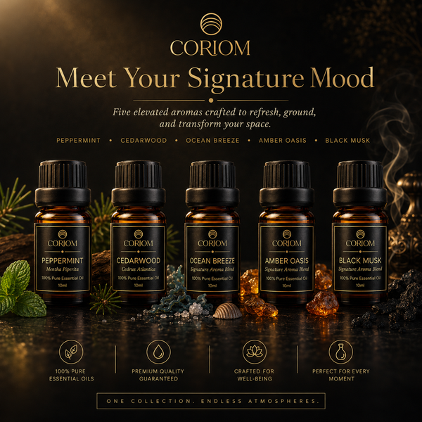 CORIOM Signature Essential Oils — 100% Pure, 10ml